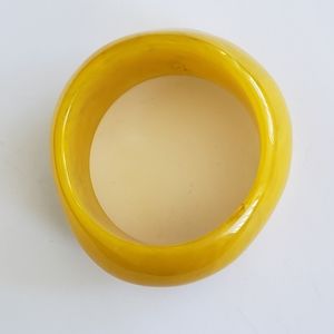 💋💚Acrylic yellow bandle